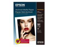EPSON Archival Matowy 50 Arkuszy 192 g/m A3 C13S041344 - 1090822 - zdjęcie 1